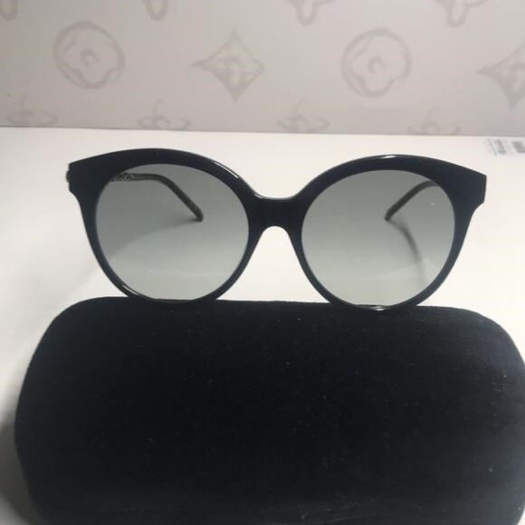New Authentic Gucci Black Sunglasses GG0653SZ 001 - Picture 4 of 12